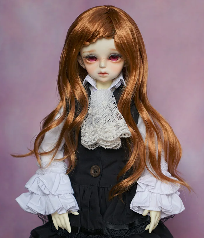 

D01-P220 детская игрушка ручной работы 1/4 1/3 1/6 аксессуары для куклы BJD/SD кукла парик Hippocampus/капиллярной длинные волосы