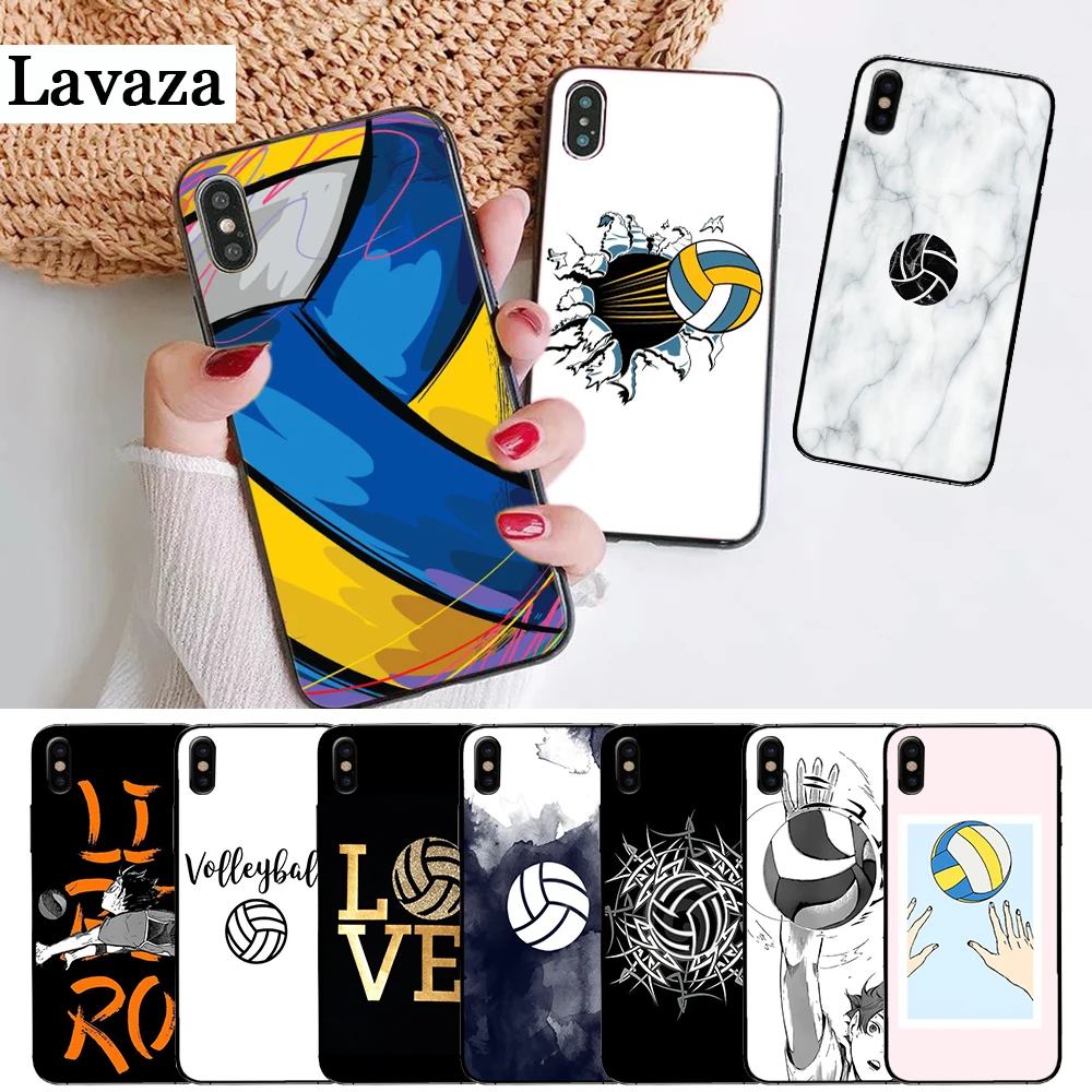 Силиконовый чехол I love волейбольный с принтом для iPhone 5 5S 6 6S Plus 7 8 11 Pro X XS Max XR |