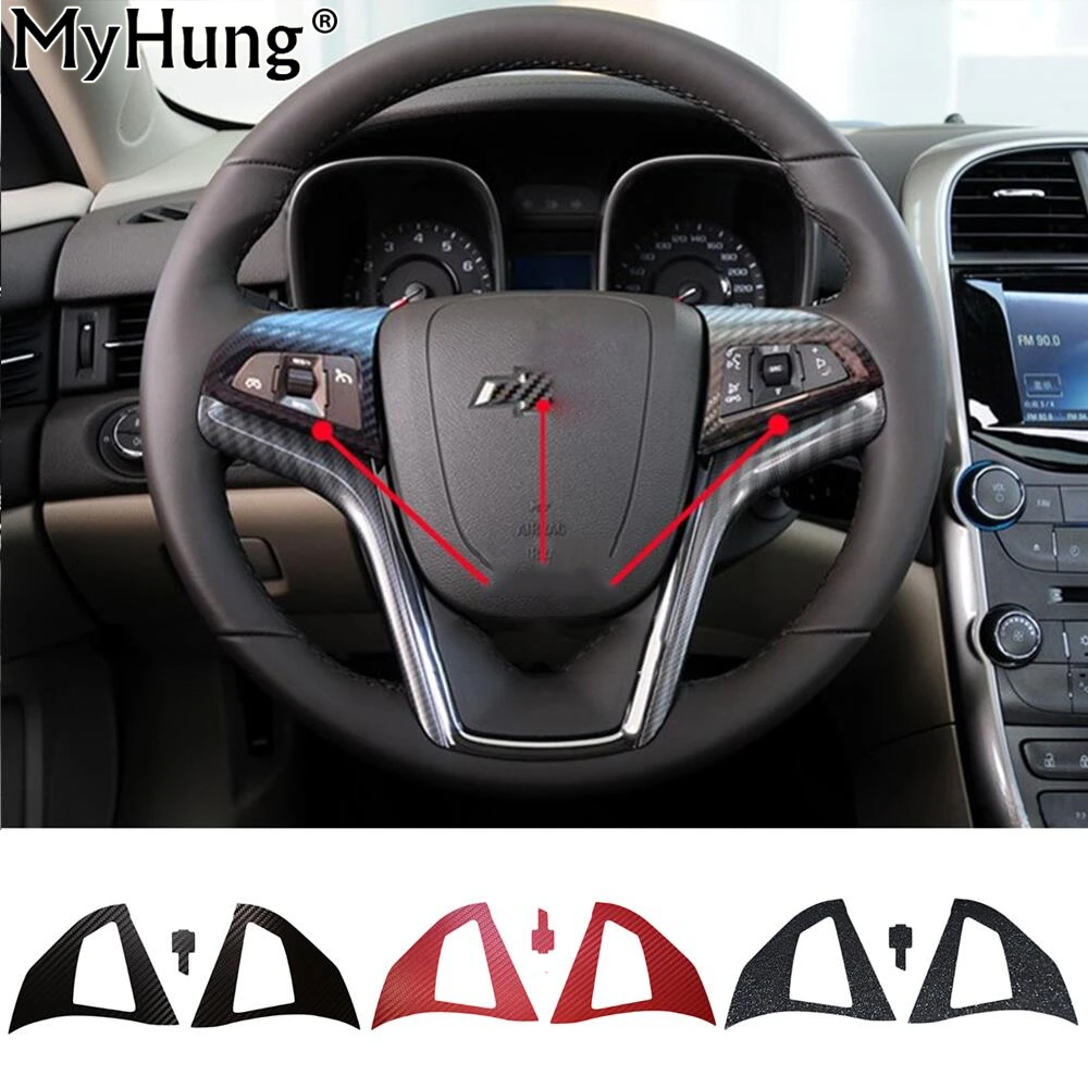 Наклейка из углеродного волокна с защитой от столкновений для Chevrolet Malibu 2012 2014|carbon