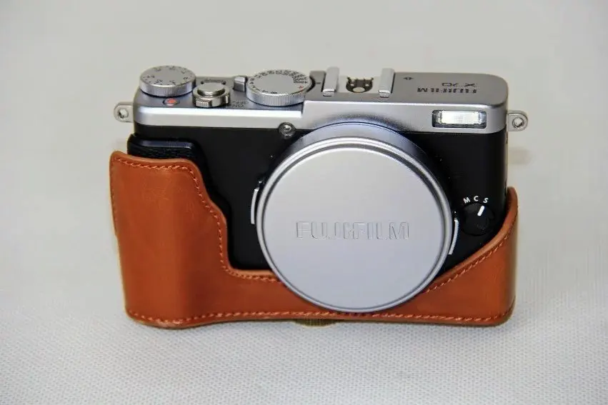 Камера видео сумка PU Жесткий чехол для камеры Fujifilm Fuji X70