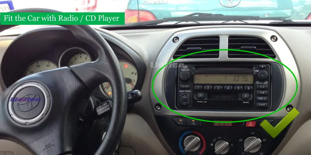 Для Toyota Ipsum/Picnic/Sportsvan 2001~ 2009 Автомобильный Android плеер DVD gps навигационный экран Радио Стерео интегрированный мультимедийный