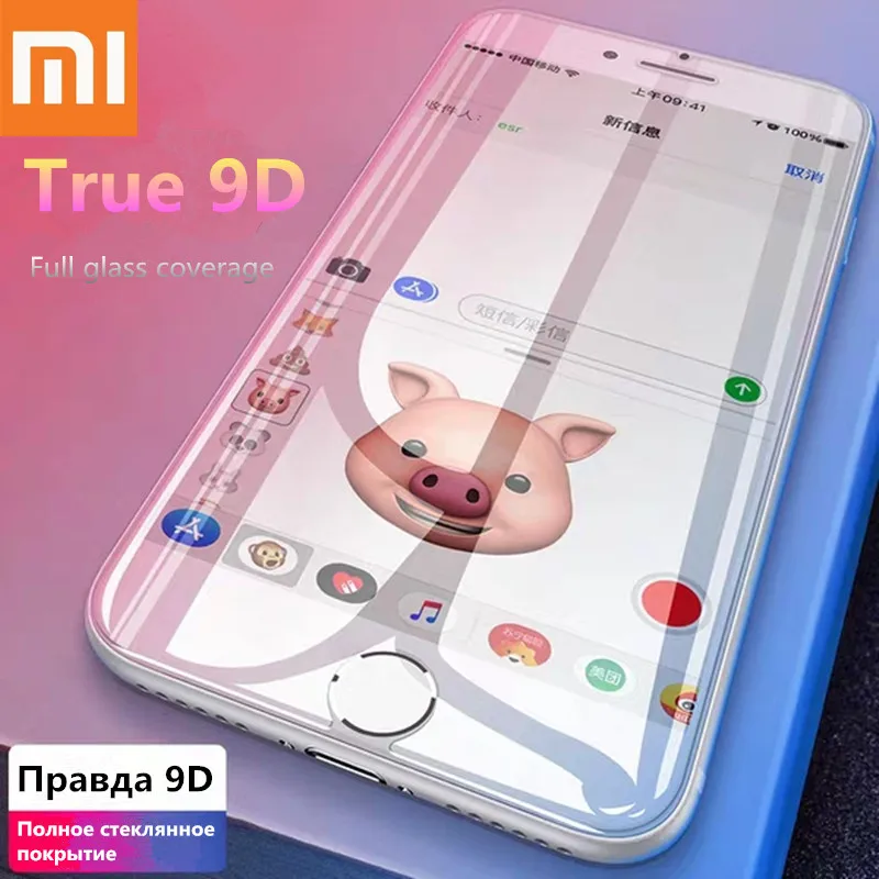 9D полное покрытие из закаленного стекла для Xiaomi Redmi Note 5 6 Pro защитное стекло Redmi 4X 5A 6A 5 Plus 6 Pro S2 защита экрана