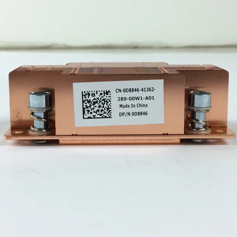 Кулер для ЦП 0D8846 Poweredge M620 медный радиатор сервера D8846 41362 LGA 2011/Socket R радиатор|Кулеры