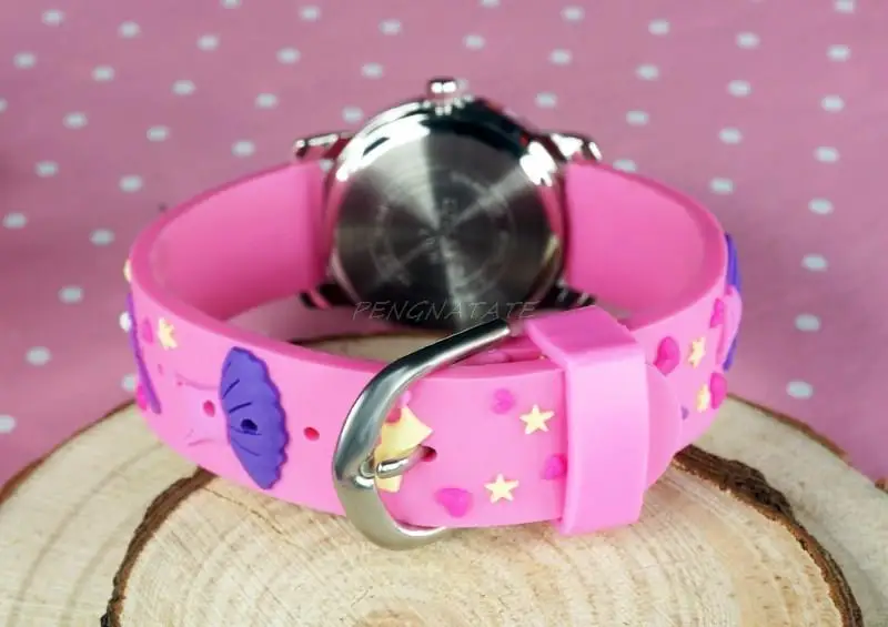 WILLIS NEW Quartz Child 3D CLOCK Children Waterproof Watches Cartoons Design Analog Clock kid Fashion Wrist PENGNATATE|clock sale|clock