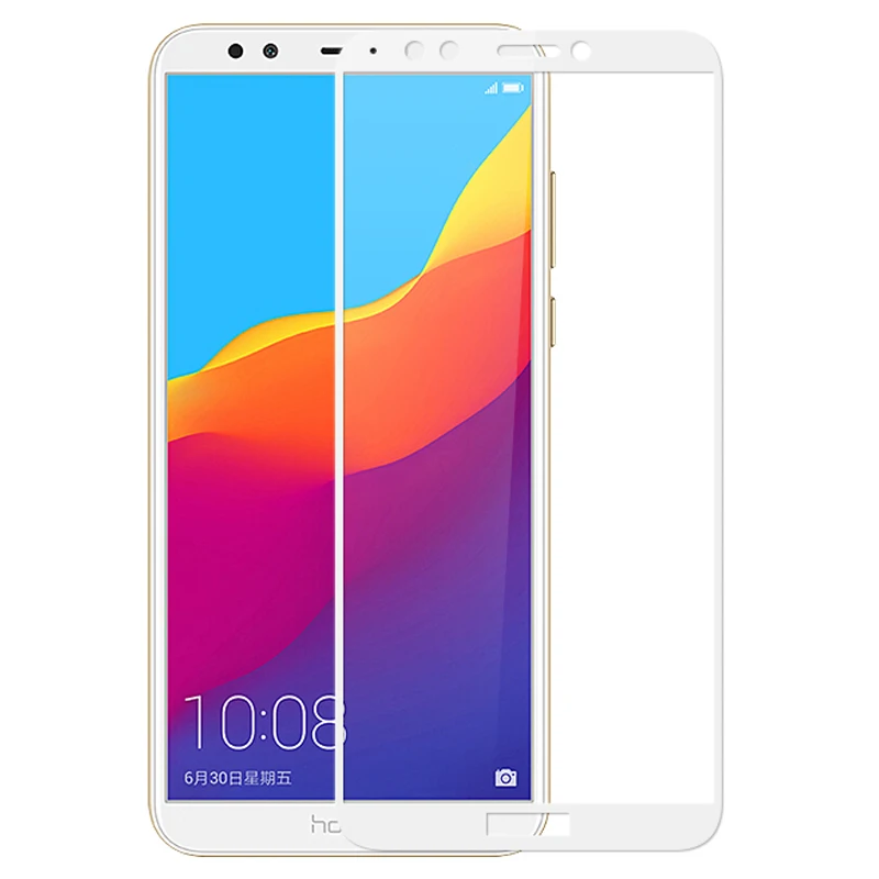 Для huawei Honor 7C Pro Полное покрытие 3D Экран защитная пленка 9 H закаленное Стекло