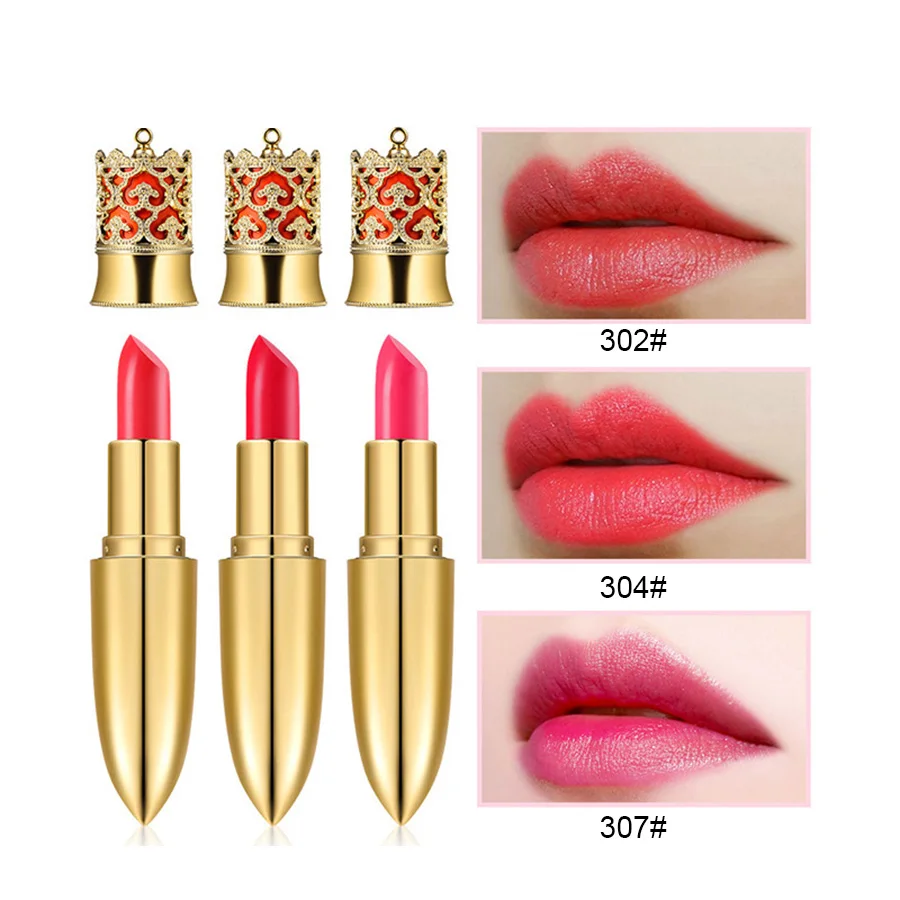 MayCreat Matte Lipstick Sexy Long Lasting Waterproof Flower Pencils Moisturizer Lips Makeup Easy To Wear lipstick Set |