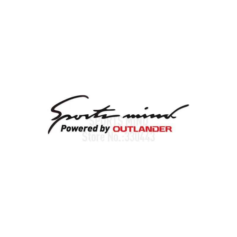 Sports Mind для Mitsubishi Outlander JDM Ralliart Auto аксессуары наклейка на автомобиль Decal Car