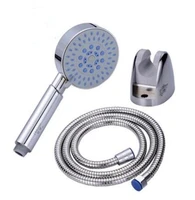 bathroom shower faucet head pipe and support shower head set handheld cold and hot shower head pressure switch free shipping