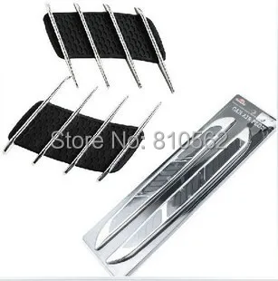 Universal Car stickers Simulation Vents Decorative Gills Outlet Side fit for Fiesta Duster Largus Astra Niva Solaris RIO | Автомобили и
