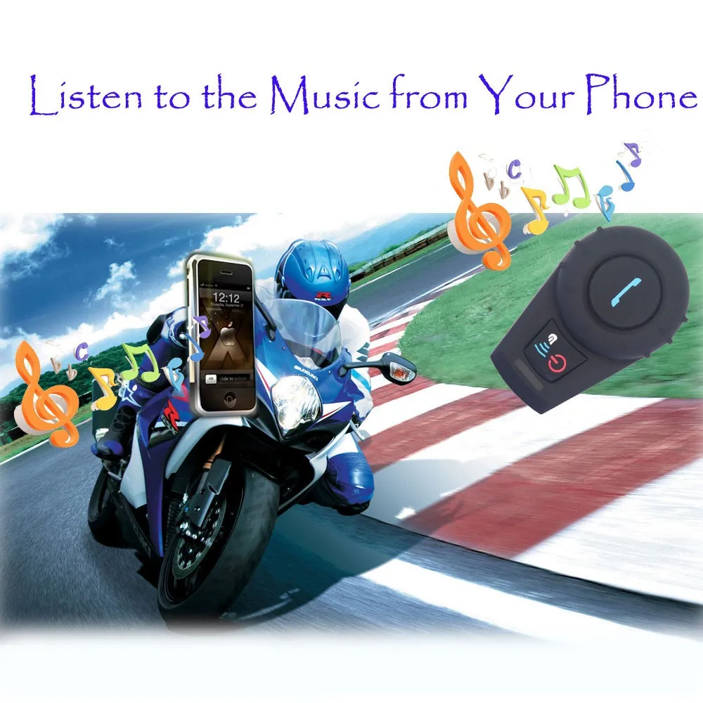 

Intercom Helmet Motorcycle Bluetooth Motorcycle Intercom TCOM-SC Intercomunicador BT Intercom Helmet Bluetooth Intercom Headset