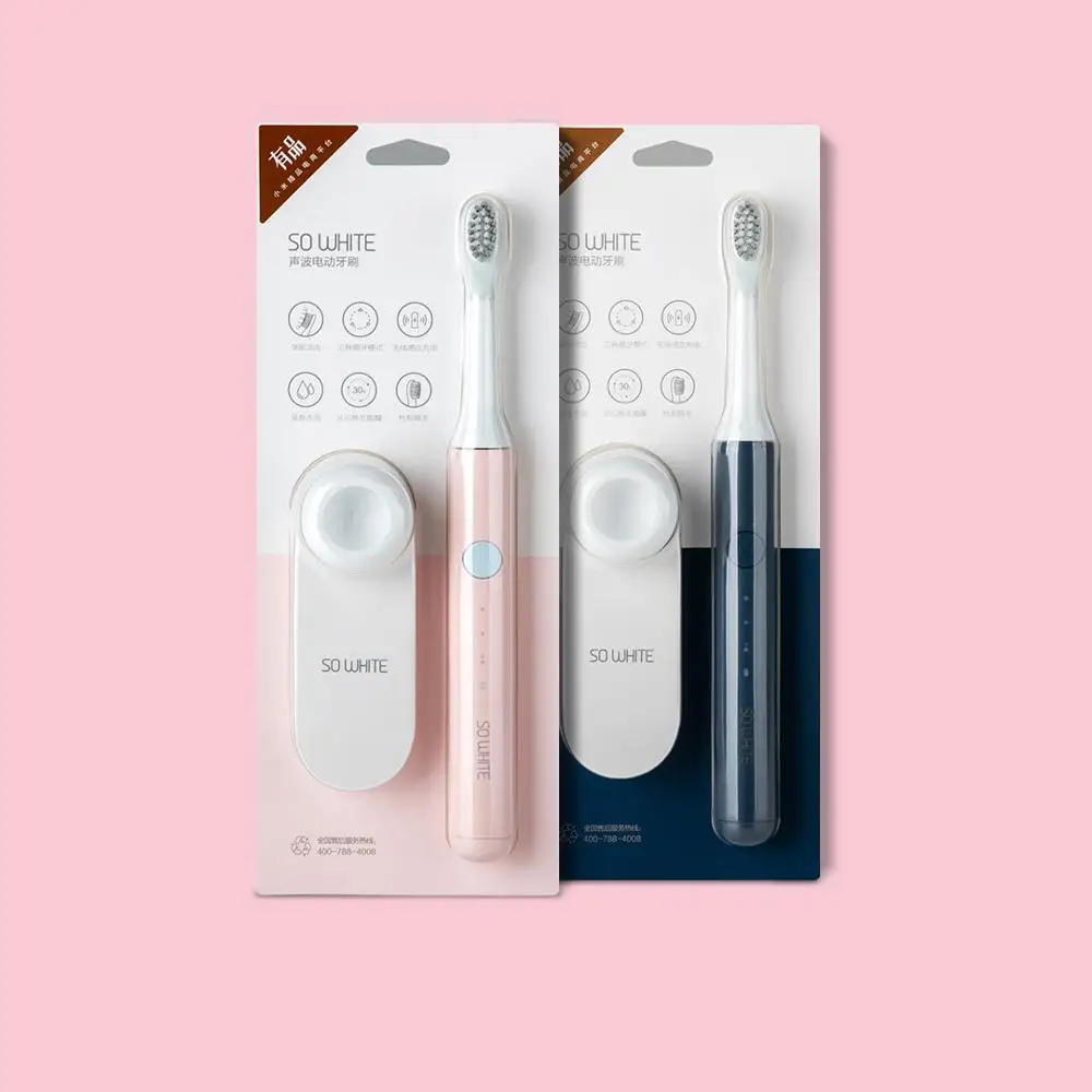 Оригинальная Xiaomi SO WHITE EX3 USB зарядка звуковая электрическая зубная щетка