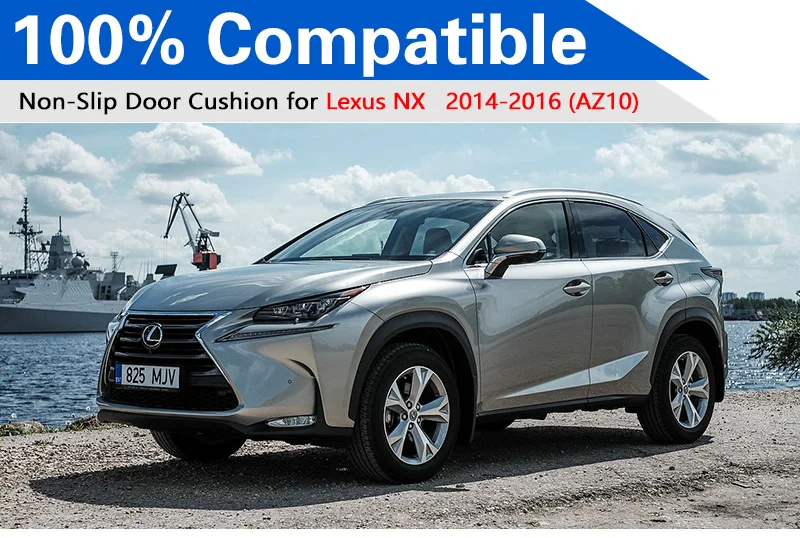 Для Lexus NX 2015 2016 2017 Противоскользящий резиновый коврик для двери 18 шт. AZ10 NX200 NX200t NX300h