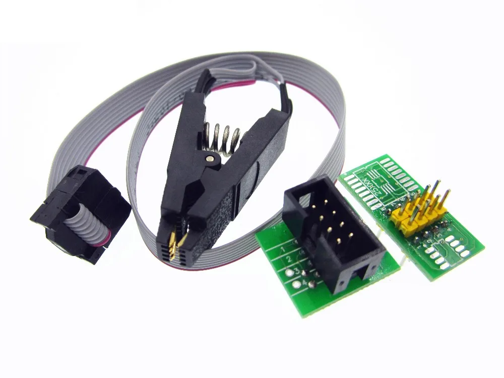 Обновленная версия зажима SOIC8 SOP8 для встроенного программирования EEPROM 93CXX / 25CXX 24CXX