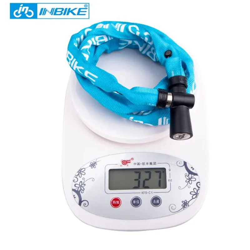 INBIKE замок для велосипеда стальной 100 см CL203|lock steel|bicycle chain lockbike lock |