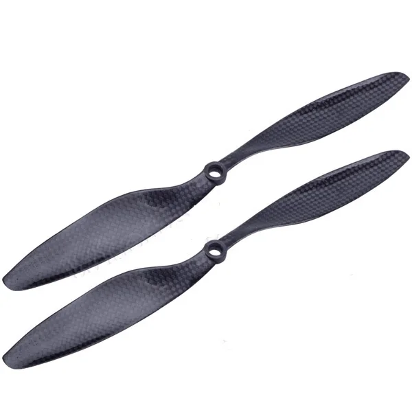 2 пара/лот 1045 Props 10x4 5 real carbon CW/CCW Propeller для Мультикоптер Квадрокоптер с FPV F450 F550 |