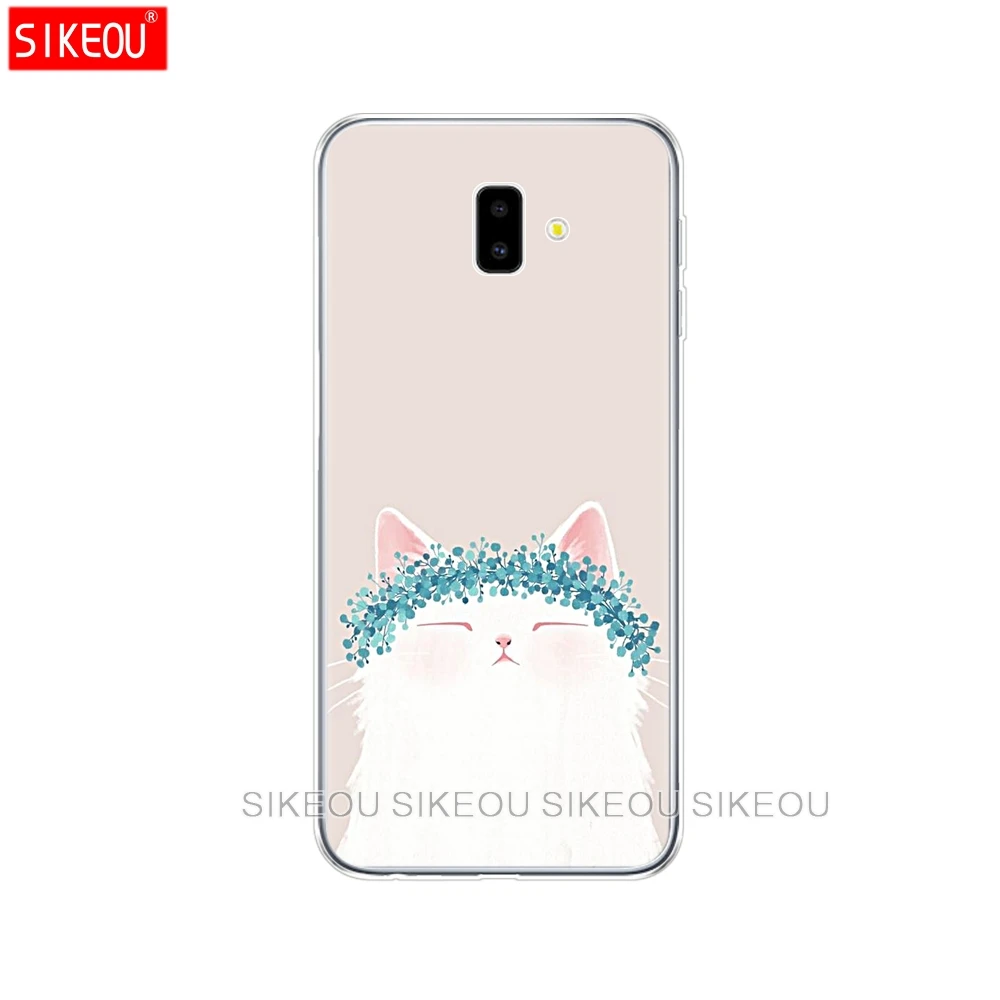 Чехол для samsung galaxy j6 чехол eu j600 Мягкий силиконовый чехол для samsung galaxy j6 plus j6+ j 6 plus j610 чехол - Цвет: 10742