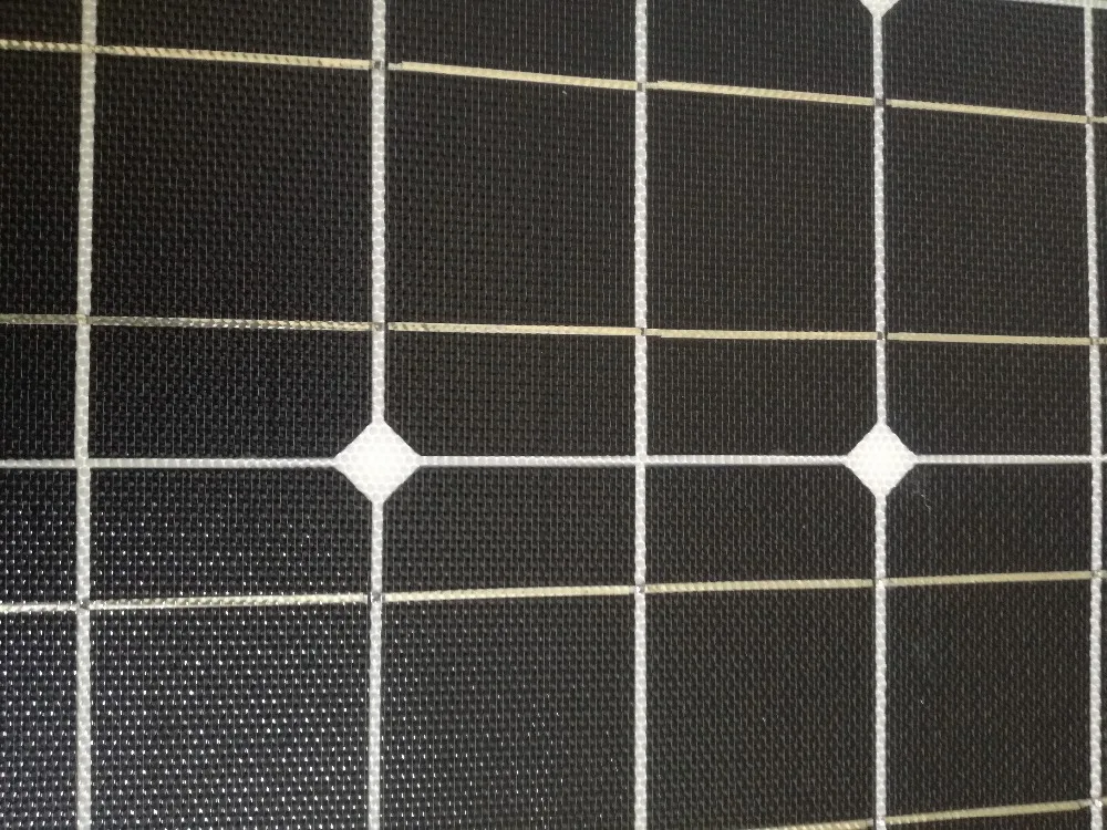 Ламинированная полугибкая солнечная панель 50 Вт 18 в|semi flexible solar panel|flexible panelsolar panels