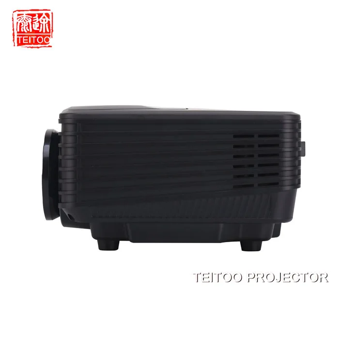 2000 люмен Мини Портативный проектор HD домашнего кинотеатра мини светодиодный для