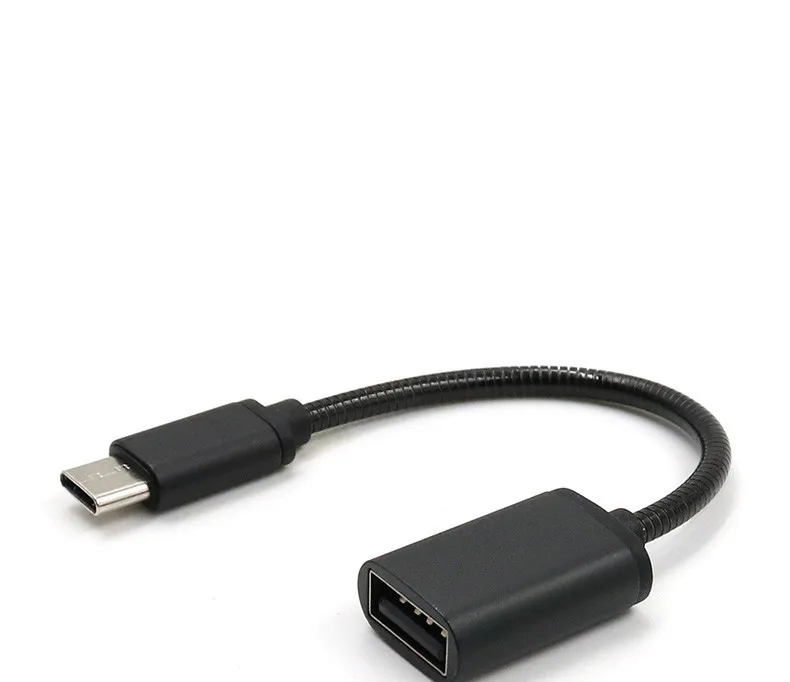 100 шт. OTG-адаптер с портом USB Type-C для Samsung S8 Xiaomi Nexus 5X 6P 2 0 | Электроника