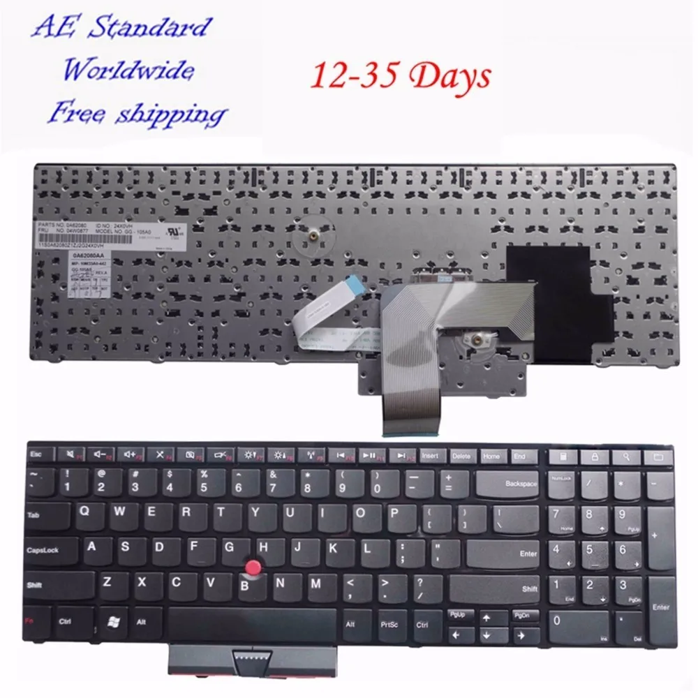 Новая английская клавиатура для ноутбука Lenovo IBM Thinkpad E520 E520S E525|laptop keyboard|keyboard for