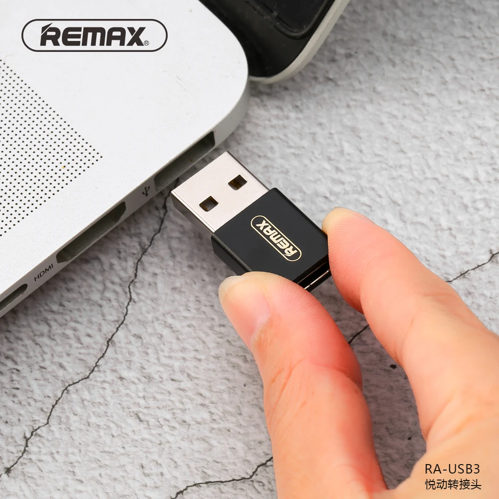 Remax USB 3,0 для Тип usb-c usb C QC 3,0 адаптер 5В 3A OTG адаптер для зарядки и передачи данных конвертер для samsung/xiaomi macbook
