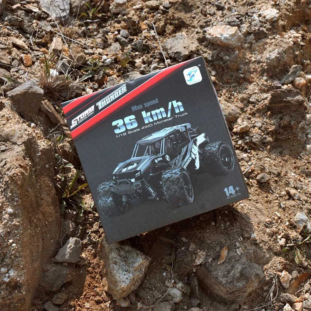 7 км/ч высокая скорость внедорожника bigfoot 2 4 GHz дистанционное управление 1/18 RC