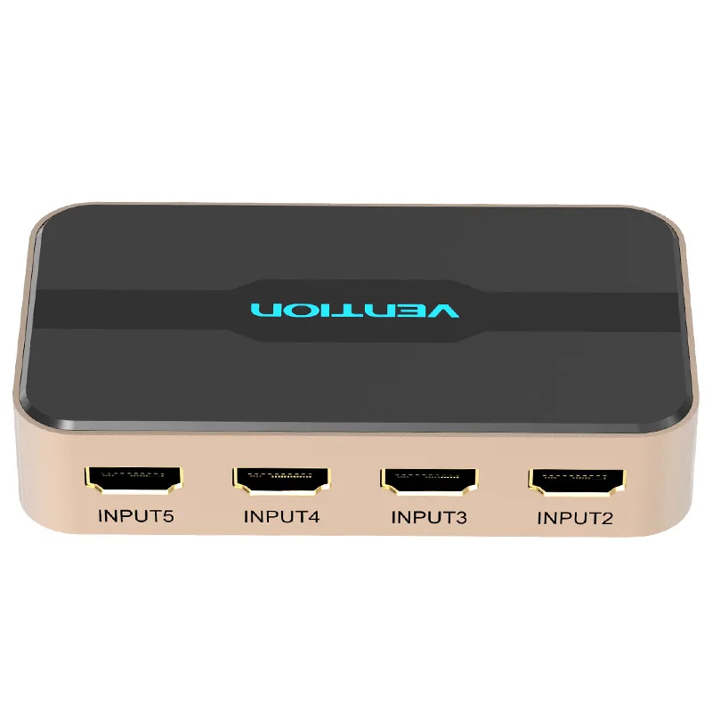 HDMI сплиттер Vention с 5 входами и 1 выходом переключатель 5X1 для XBOX 360 PS4/3 Smart Android HDTV 4K * 2K