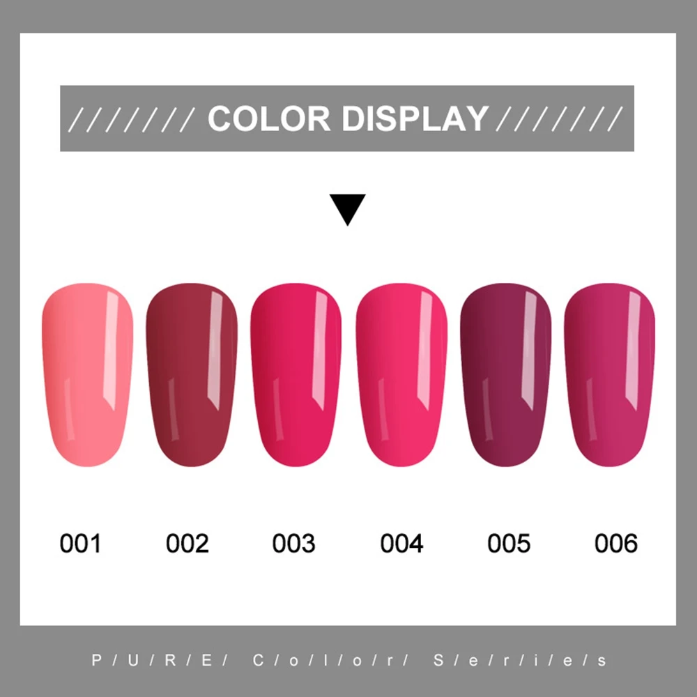 MIZHSE 18 мл розовый красный лак для ногтей гель Лот УФ Гибридный супер Vernis Ongle UV