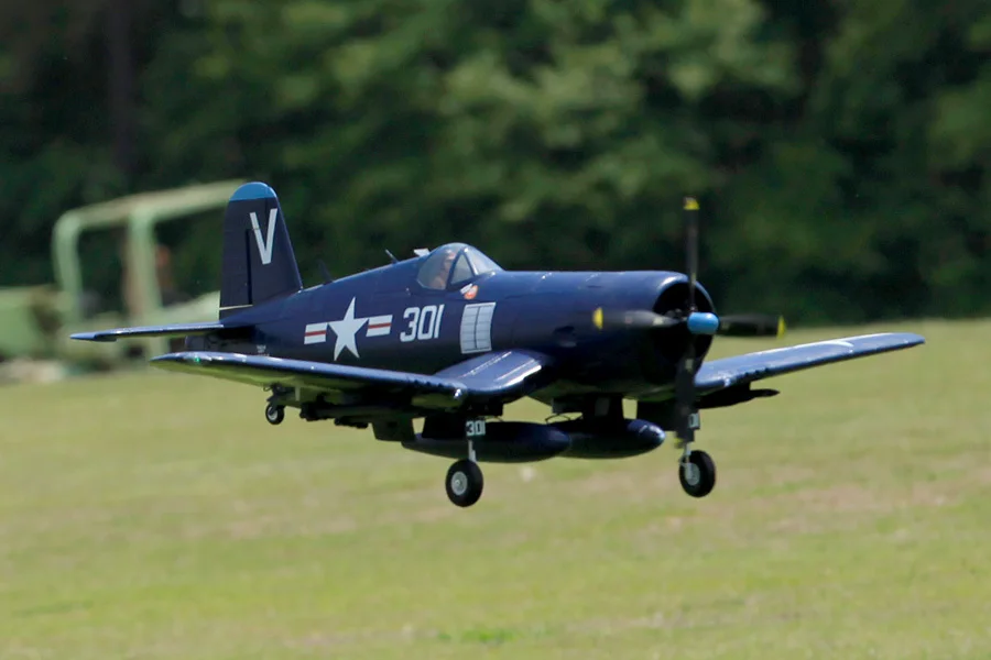FMS 1400 мм/1 4 м оригинальная Warbird F4U Corsir Blue новейшая версия PNP большие масштаб
