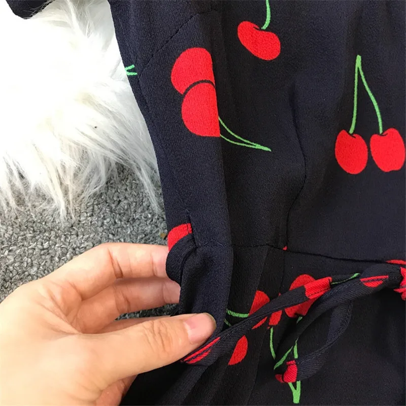 Женское шифоновое платье Элегантное повседневное приталенное с коротким