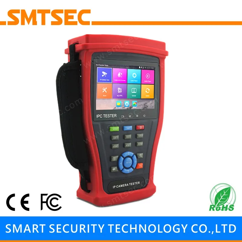 4.3&quot Touch LCD Monitor 4K H.265 IP Network Analog CCTV Camera Tester AHD CVI TVI Onvif Multi-function Pro | Безопасность и