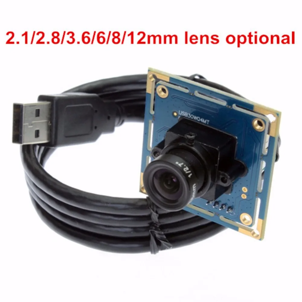ELP мини 300K пикселей OV7725 датчик изображения 640X480 VGA MJPEG 30fps USB камера PCB для Android окна