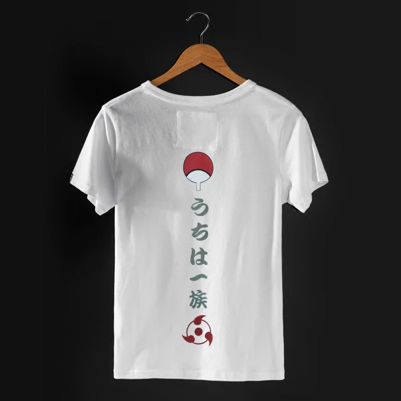 Новая мужская футболка с забавным принтом Japan HOKAGE модная короткая черно белая