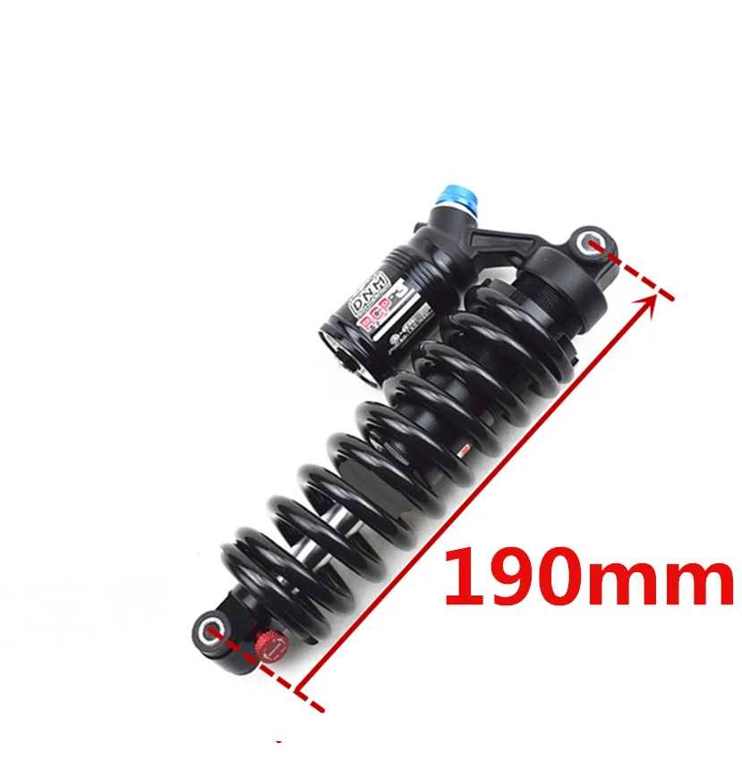 190mm DNM, RCP3-2, 165-265 мм, горный велосипед, MTB, прочный, ebike, металлическая задняя подвеска, амортизатор, горный амортизатор, амортизатор ударов, Электрический мотор, велосипед - Цвет: 190mm