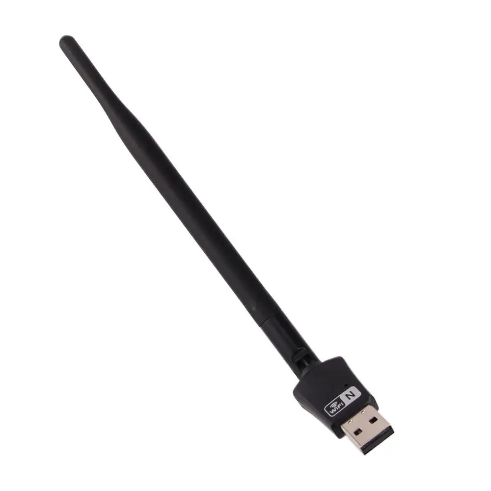 Беспроводной usb ресивер Elisona 150 Мбит/с с антенной 5 дБ CD диск для Windows 7 8 10 XP