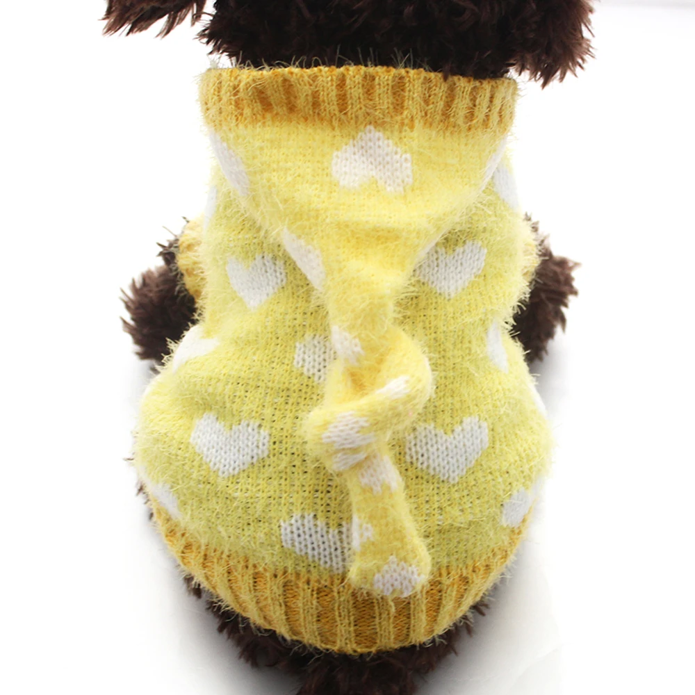 Женская жаккардовая толстовка с капюшоном 6 размеров|puppy coat|dog sweatersmall dog sweaters |