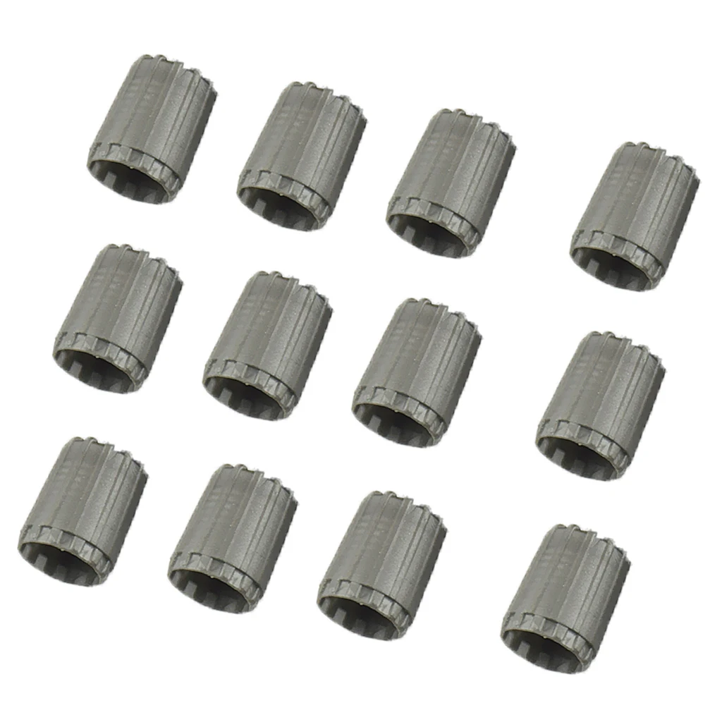 12 шт TPMS нейлоновая Крышка для колпачков штока клапана колеса комплект автомобиля