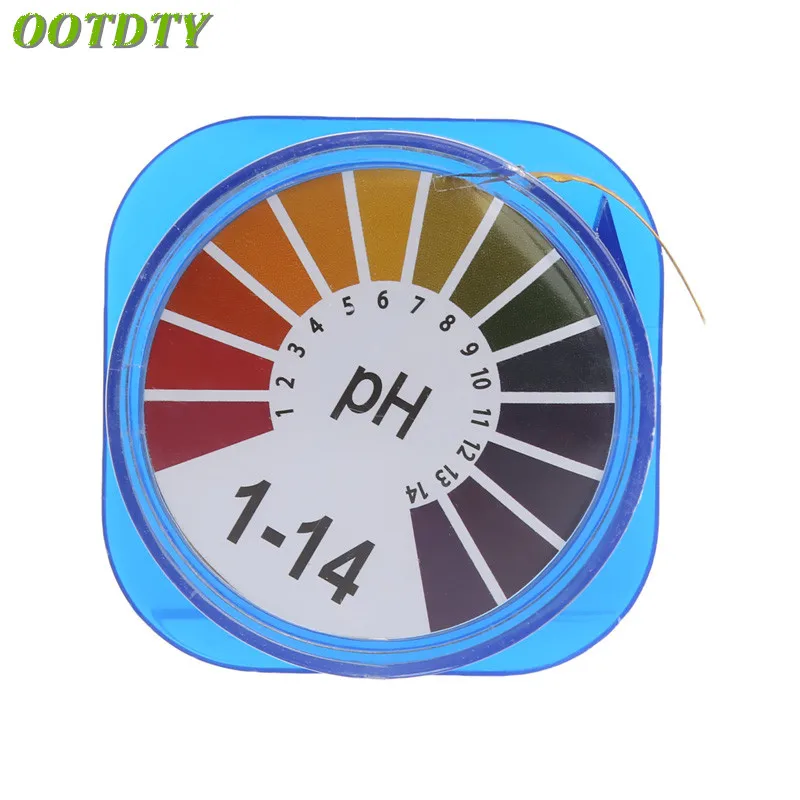 

Бумага для тестирования щелочной кислоты OOTDTY, 5 м pH, лакмусовый тест для садоводства, аквариума