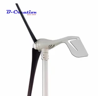 generador eolico 3 blades 400w dc1224v wind for turbine generator with waterproof charge controller and magnetic power kits