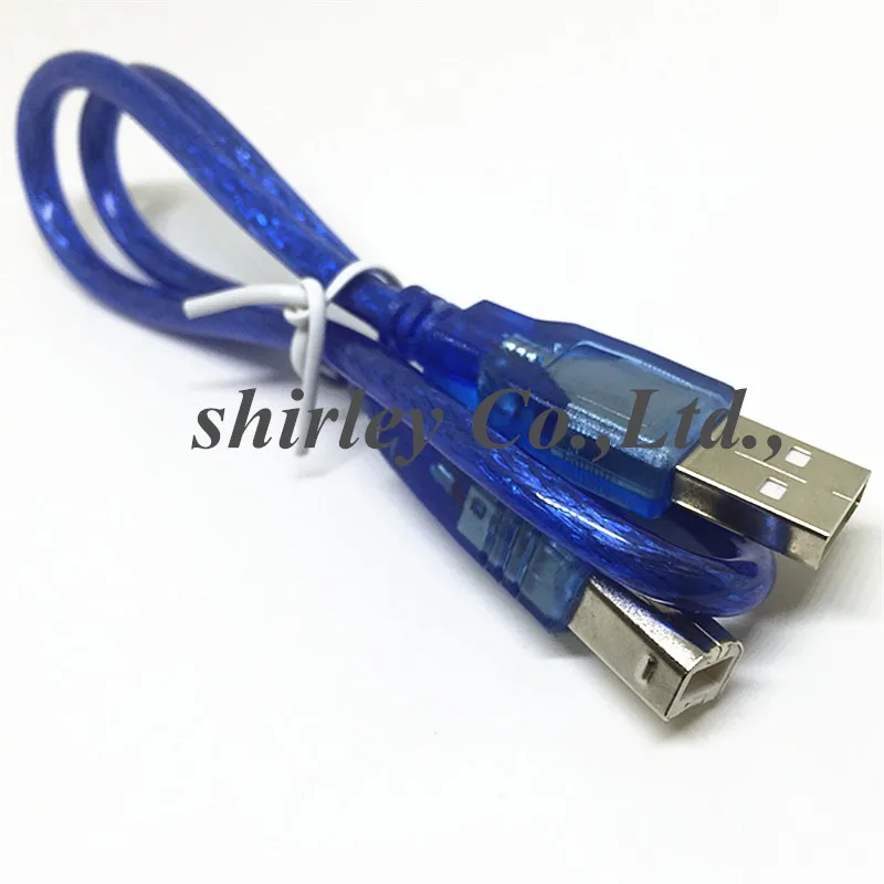 1 шт. синий разъем USB 2 0 типа A для разъема B переходник принтера соединительный