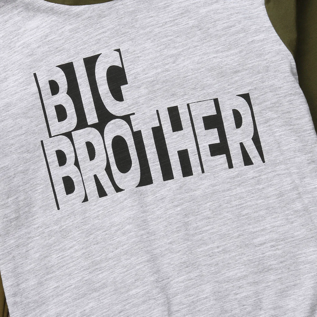 Одинаковая одежда для всей семьи с надписью «Big/Little Brother»; пуловер с длинными рукавами; Детский комбинезон для мальчиков; комплект из одного предмета; осенняя одежда