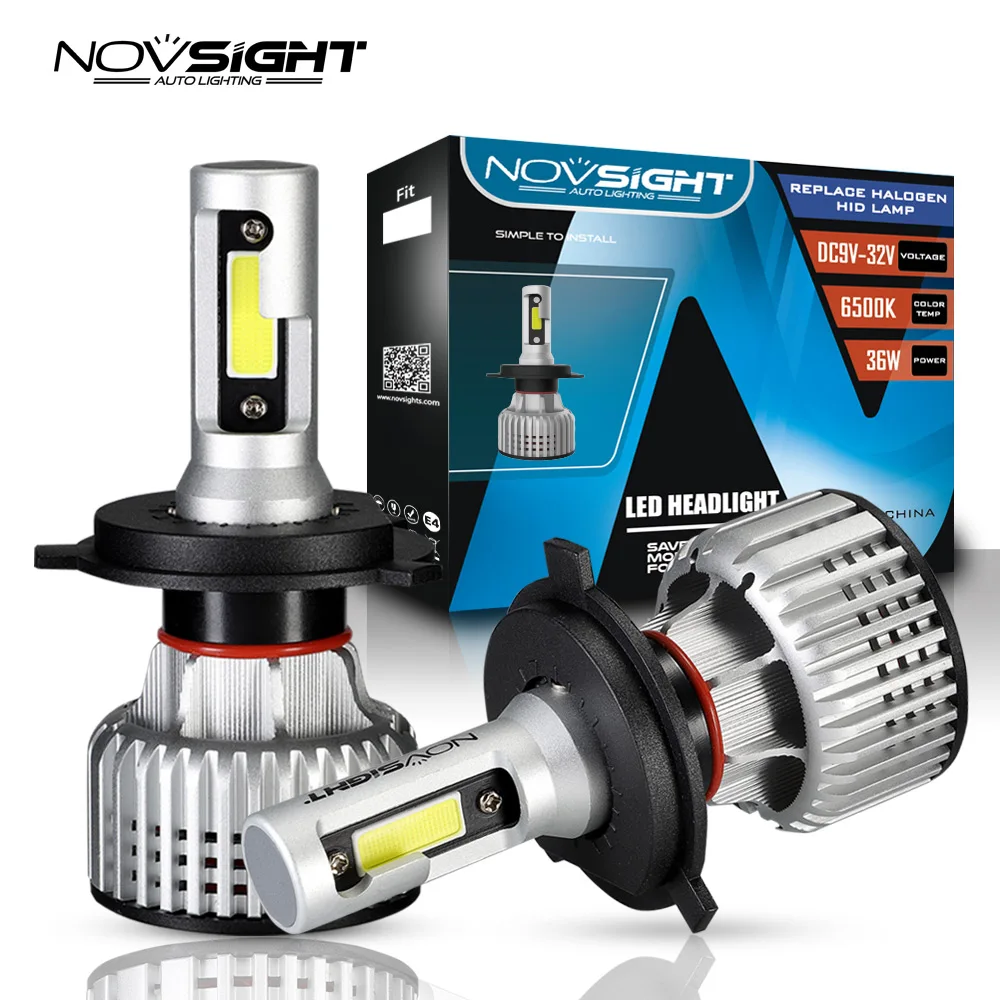 Светодиодные лампы h7 h11 h1 h3 hb3 hb4 h8 h13 9007 72 Вт лм h4|Передние LED-фары для авто| |