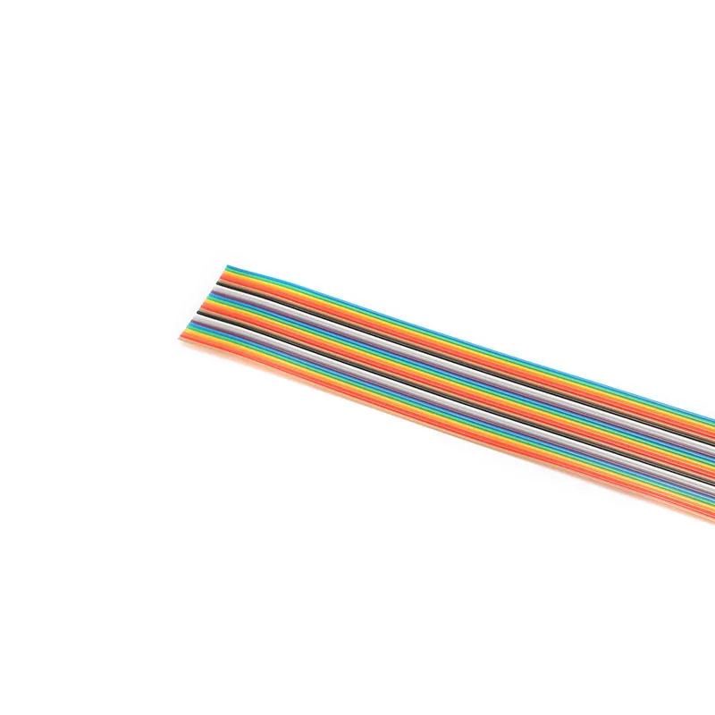 2 м/лот ленточный кабель Rainbow 10P 14P 16P 20P 26P 34P 40P 50P плоский цветной Провод шаг 1 27