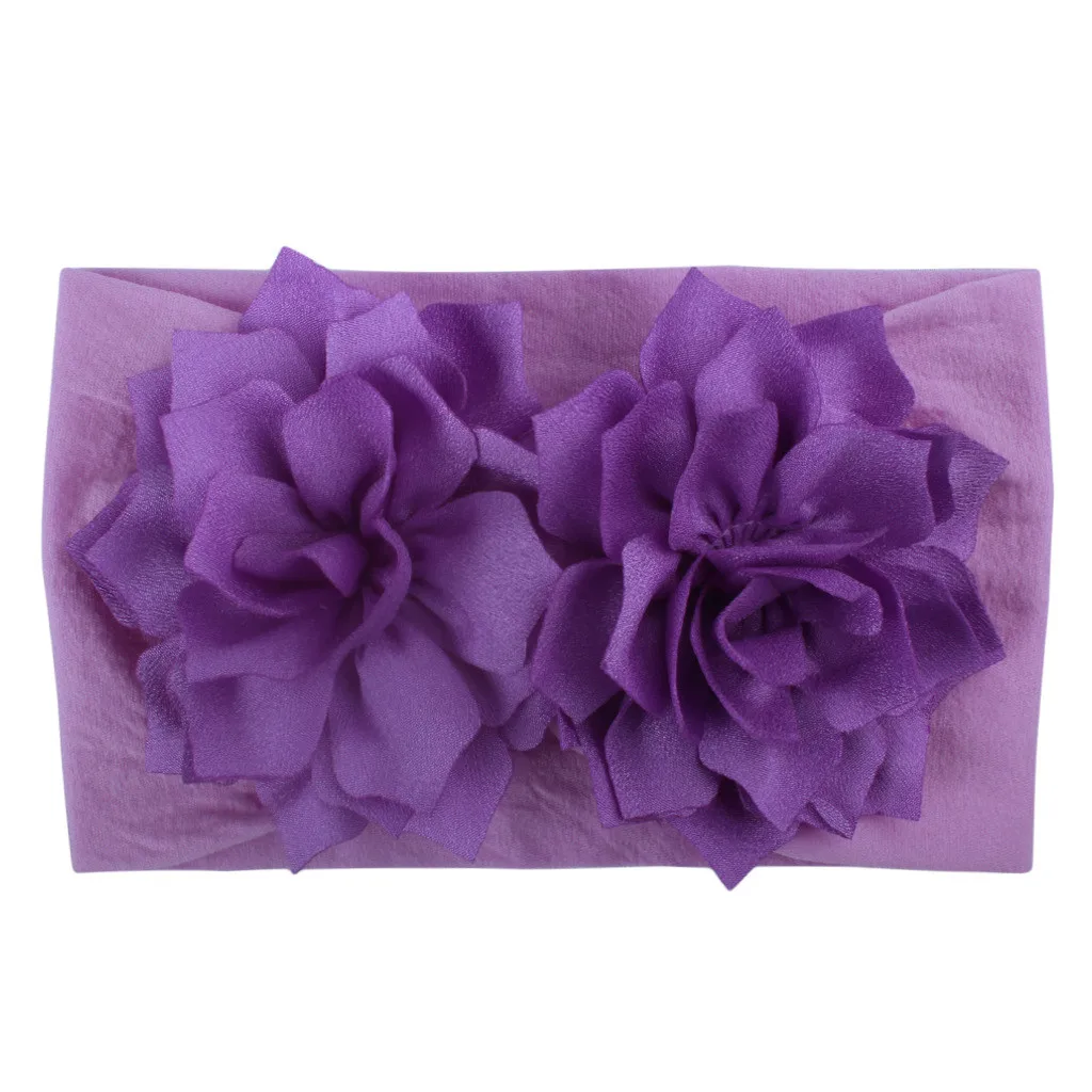 Infant Baby Girls Headband Toddler Princess Floral Headbands hair bands for baby girls Headwear haarband Hair Accessories | Мать и