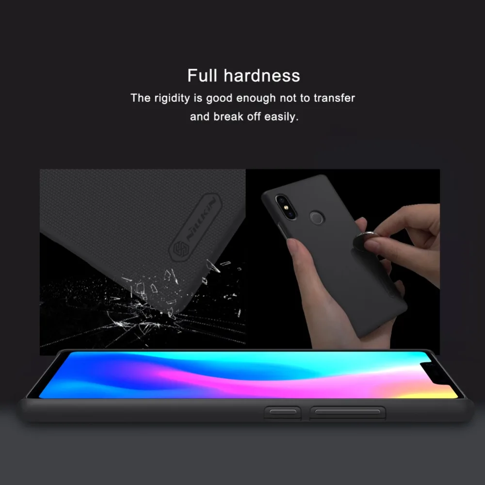 Для xiaomi mi 8 se чехол NILLKIN матовая жесткая задняя крышка из ПК с подарочным