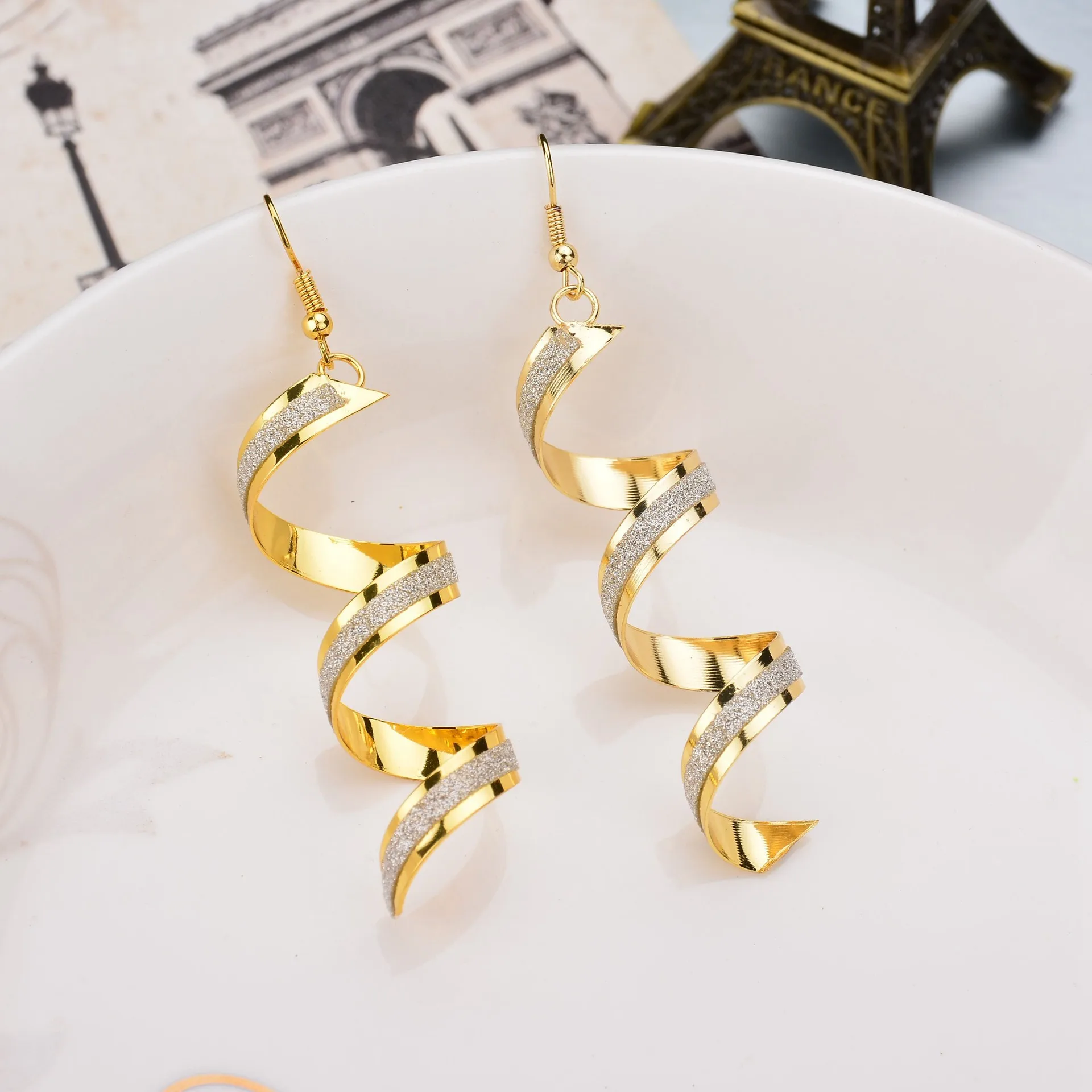 Personality Spiral &amp Round Dangle Earrings for Women Multiple Styles Modern Creative Female Party Jewelry Best Gift | Украшения и