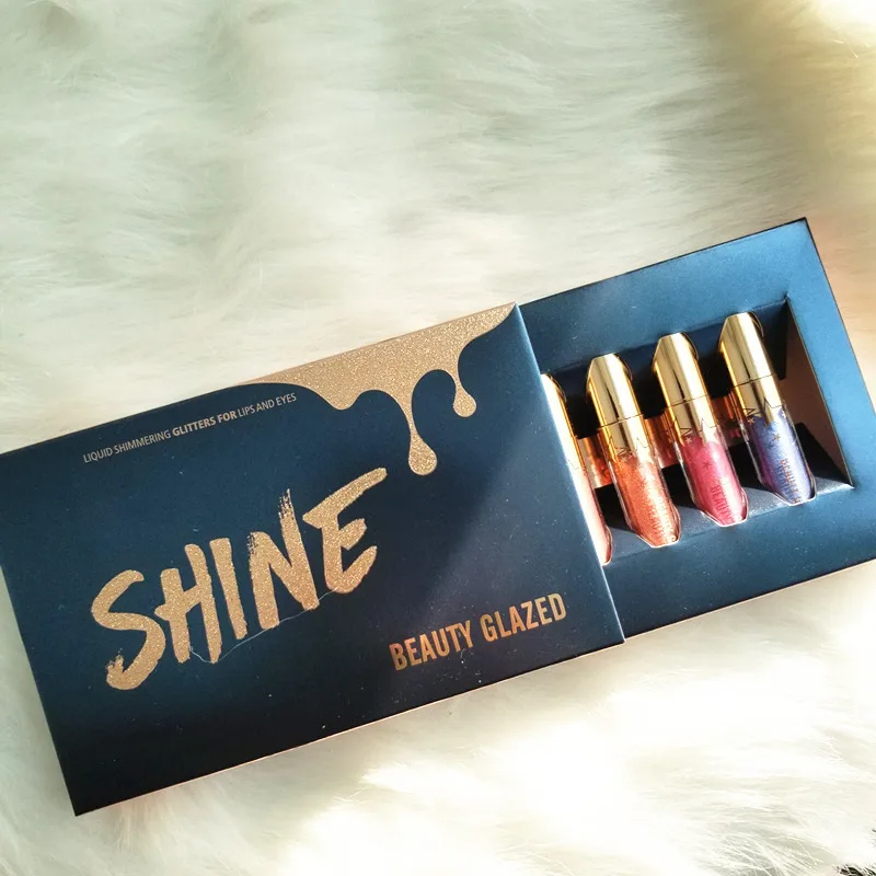 Beauty Glazed набор из 6 предметов увлажняющий блеск для губ жемчужный антипригарная