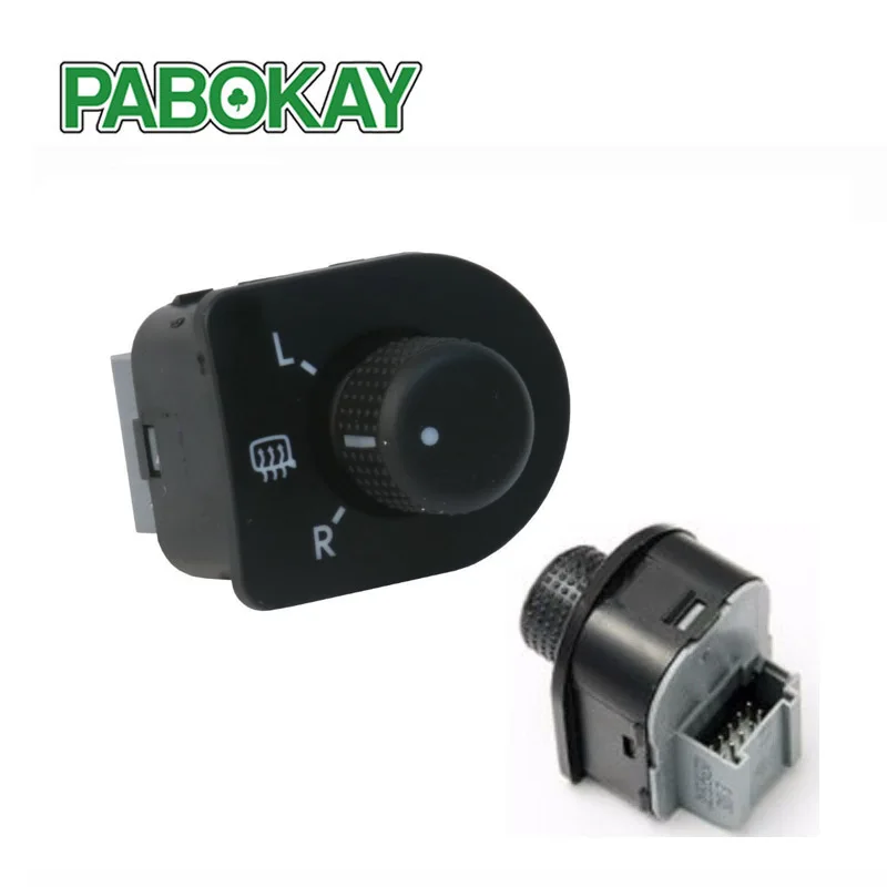 Новая ручка переключателя бокового зеркала с нагревом 1J1959565F для VW /Passat B5/5 5/Beetle 1998