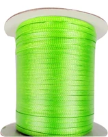 4mm neon green flat korea polyester waxed cord wax rope thread100yardsjewelry findings accessories bracelet necklace string