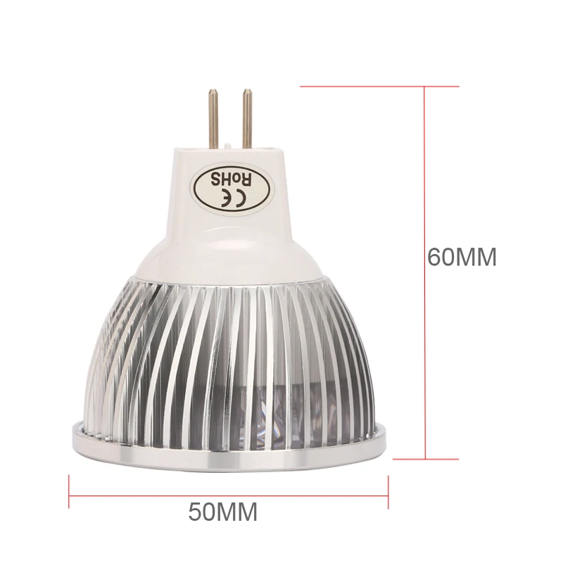 

4pc Spot LED light 4W MR16 DC 12V led Bulb lamp Warm White Spotlight